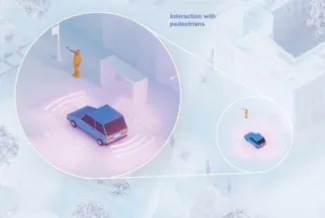 Grafik Automatisiertes Fahren