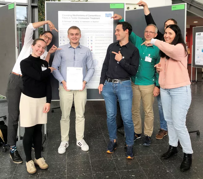 Martin Behringer, research assistant to Prof. Alisa Machner at the Professorship of Mineral Construction Materials, Department of Materials Engineering, TUM School of Engineering and Design (ED)