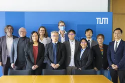  Eine Delegation von Wissenschaftlern aus Taiwan besuchen das Department Maschinenwesen