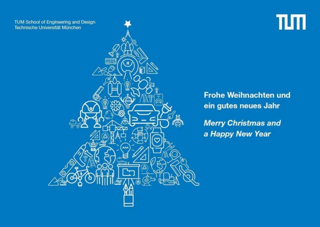 Graphic Christmas greeting